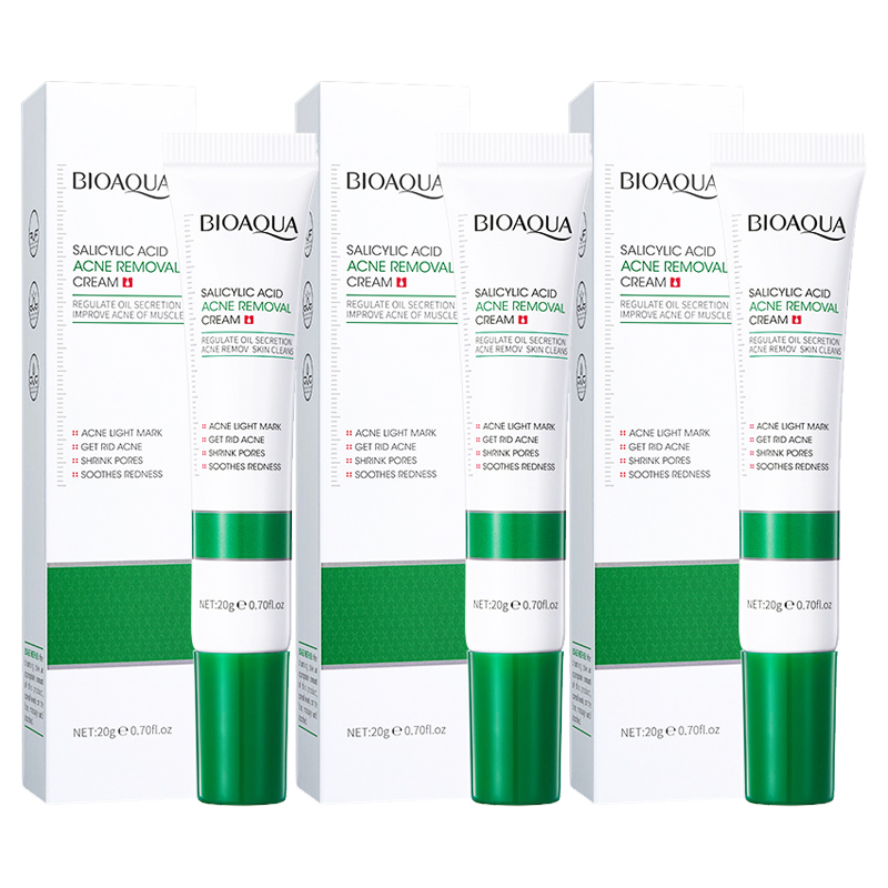 Skincare Salicylic Acid - 1/2/3 pçs bioaqua ácido salicílico creme