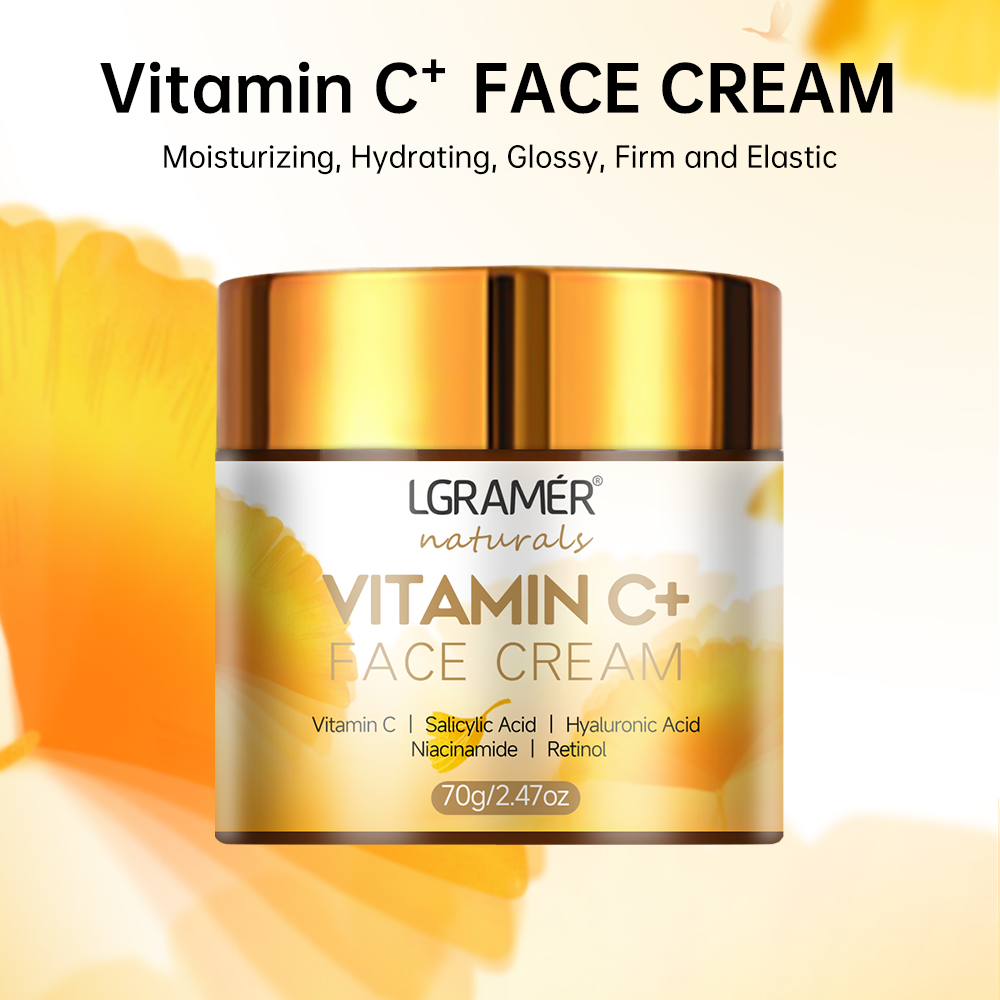 Skincare Glad2Glow - Vitamina c creme facial retinol suave