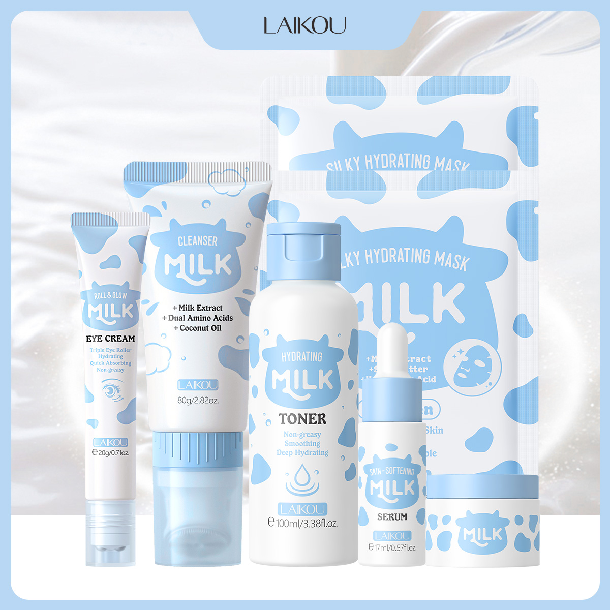 Skincare Glowing - Conjunto de Cuidados com a Pele