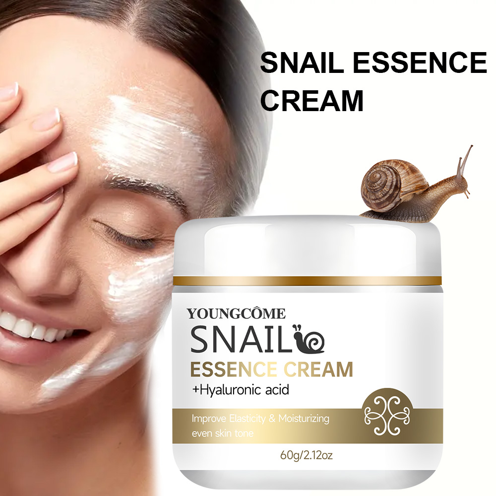 Skincare Glad2Glow - Creme de essência de caracol com