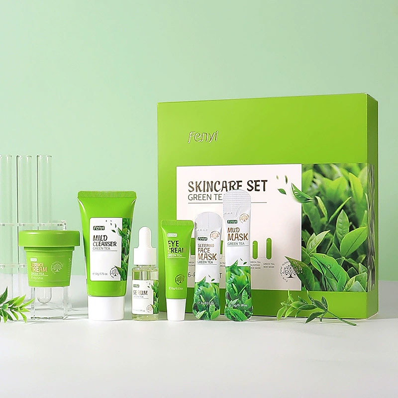 Skincare Niacinamide - 6 pçs/caixa conjunto de cuidados com
