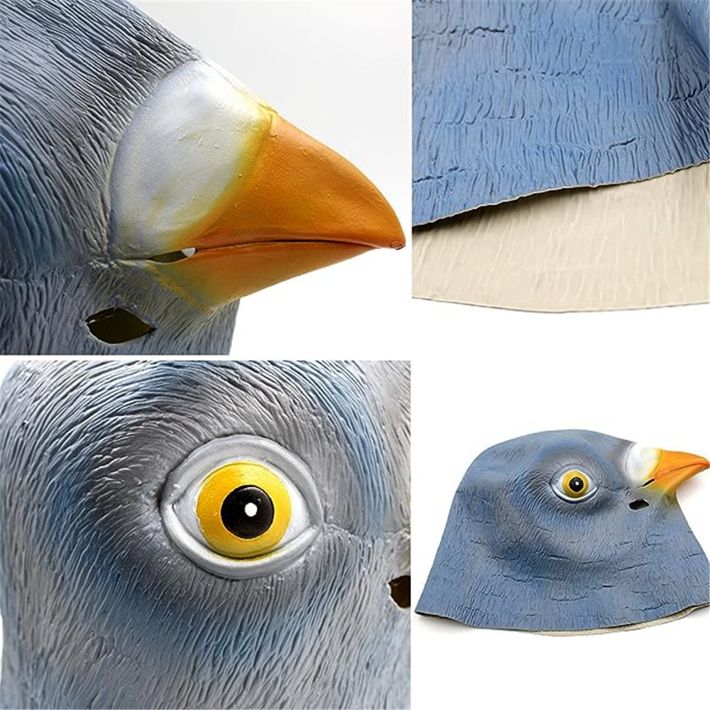 Máscara de Pássaro Divertida p - Skincare Pigeon avaliação e preço