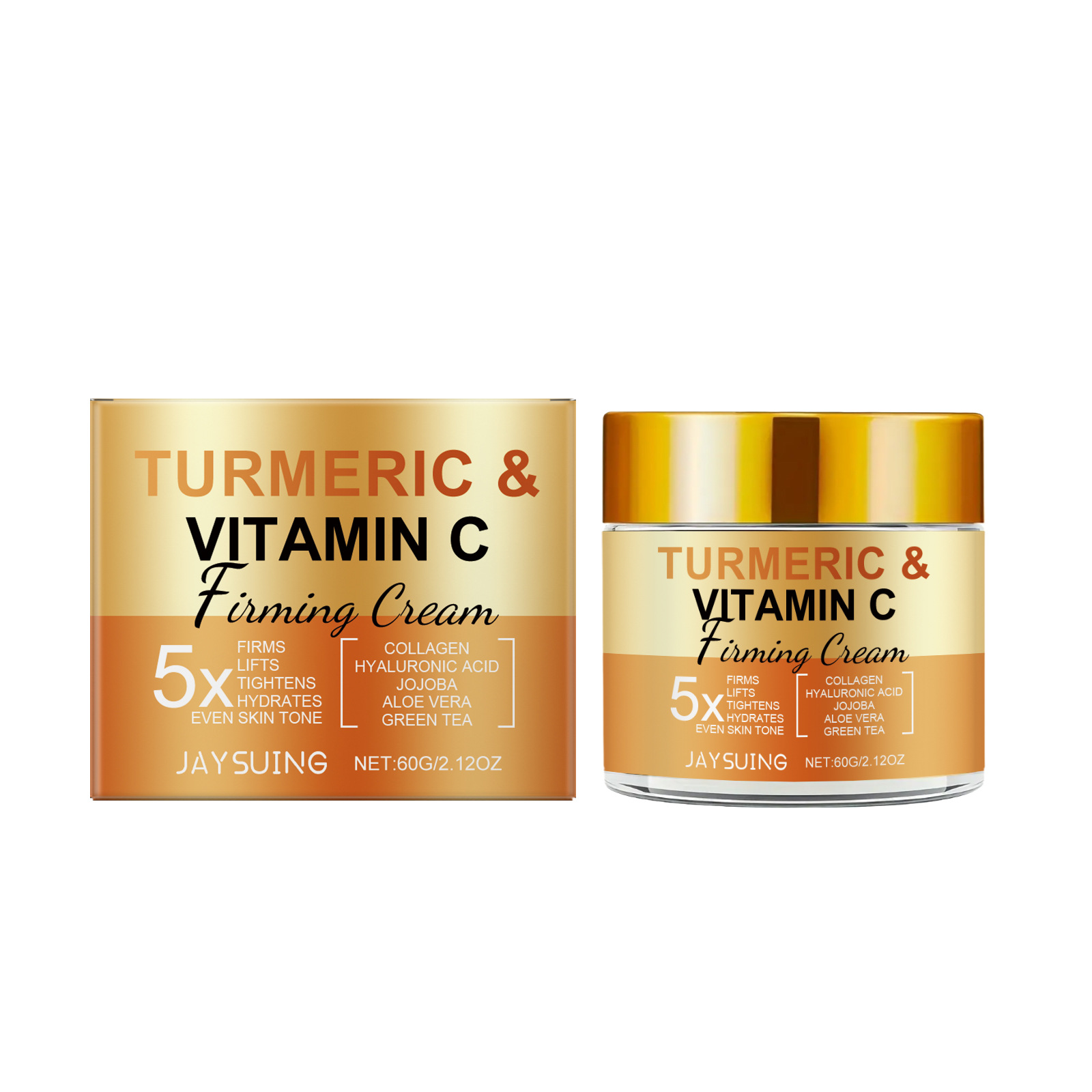Cúrcuma vitamina c endurecimen - Skincare Glad2Glow avaliação e preço