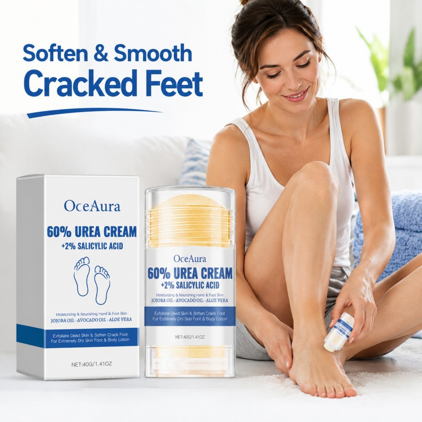 Creme Hidratante e Esfoliante  - Urea Foot Cream avaliação e preço