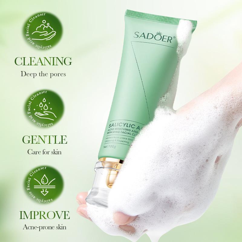 100g Espuma de Limpeza Facial  - Skincare Salicylic Acid avaliação e preço
