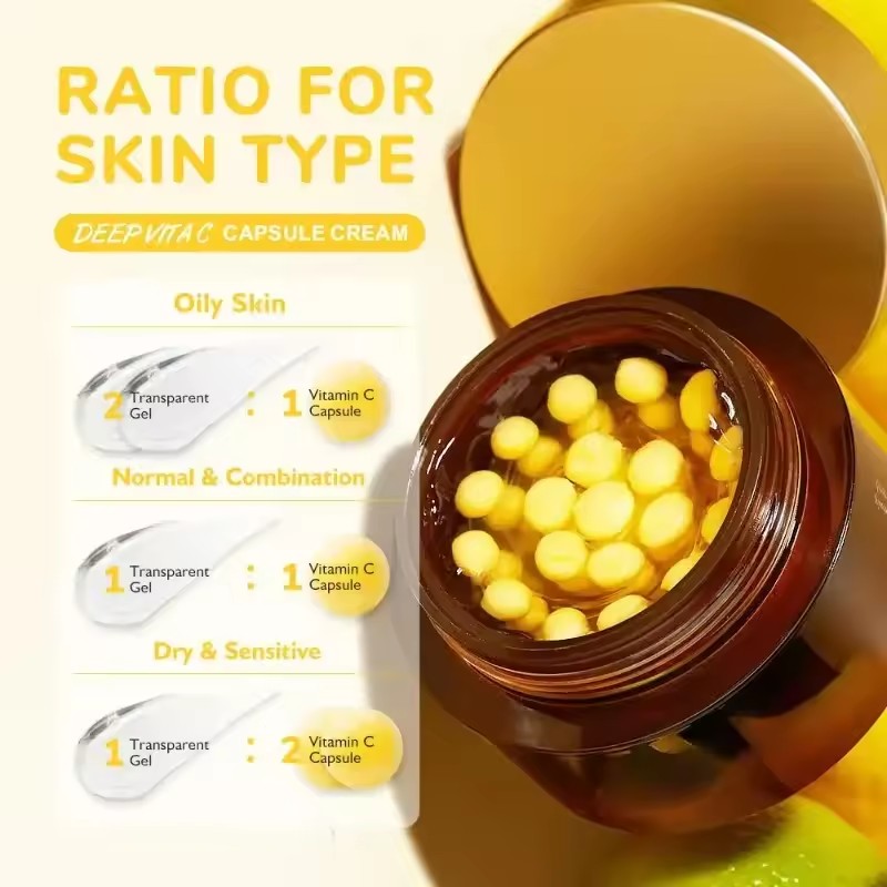Cápsula dourada de vitamina c  - Skincare Glowing avaliação e preço