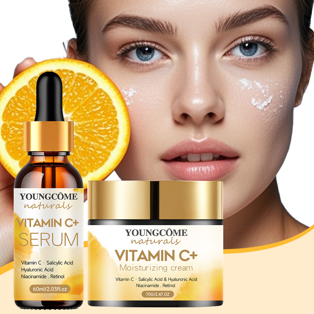 Creme facial com vitamina C e  - Skincare Glad2Glow avaliação e preço