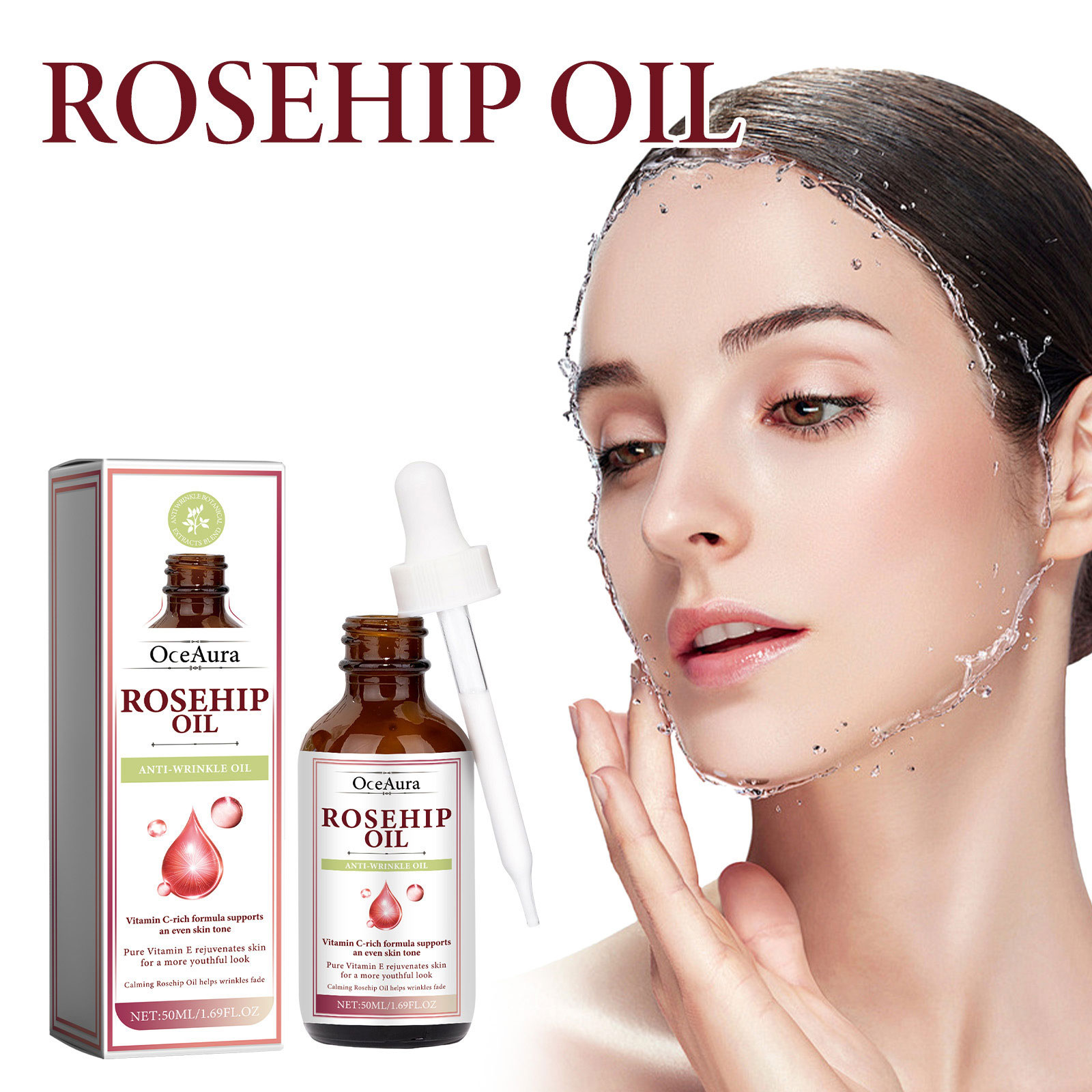 Sérum Facial de Óleo de Rosa M - Face Oil Rosehip avaliação e preço